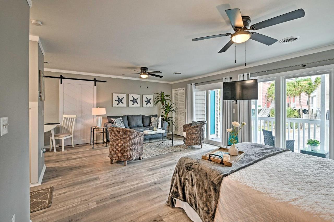 Surfside Beach Couples Retreat With Balcony! マートルビーチ エクステリア 写真