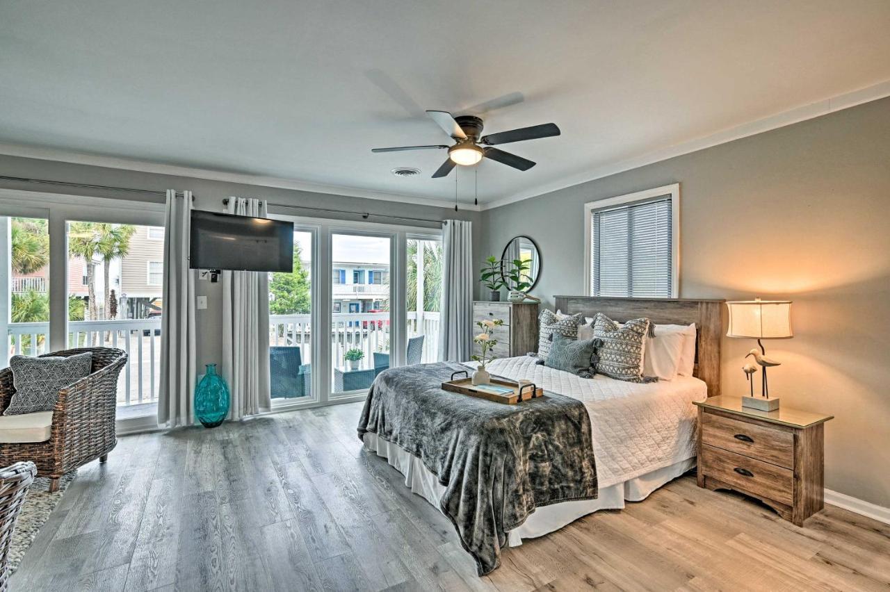 Surfside Beach Couples Retreat With Balcony! マートルビーチ エクステリア 写真